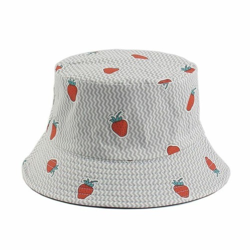 Women hat Tropical leisure outdoor printed fruit pattern fisherman's Hat - Picture 9 of 27
