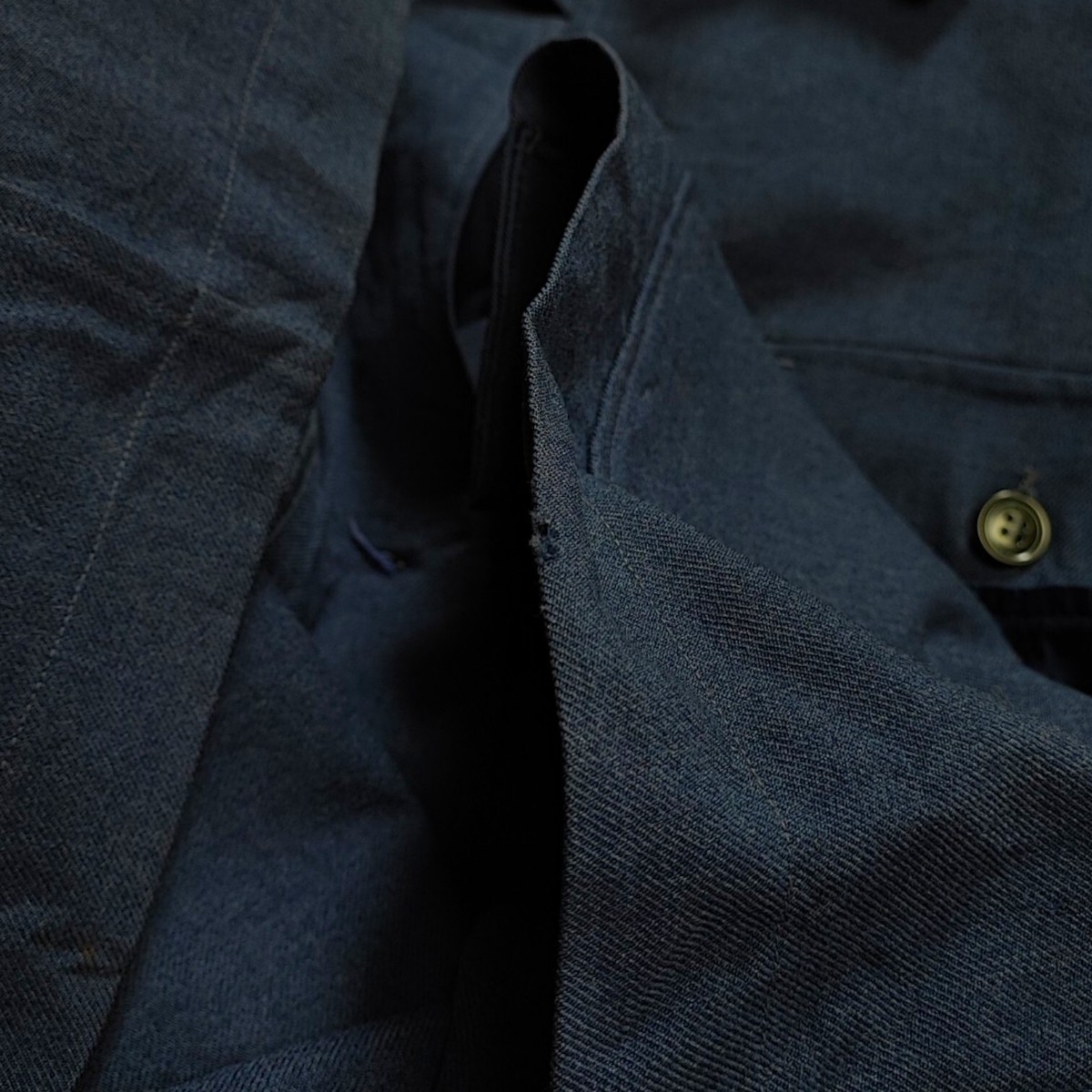 Vintage 50s USAF Lion Uniform Company Type A-1A Wool Flight Shirt