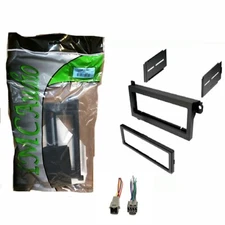 NEW CAR STEREO RADIO DASH INSTALL MOUNTING KIT PLASTIC INSTALLATION TRIM PIECE