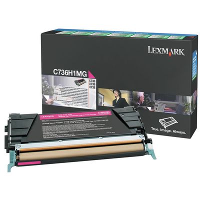 Original   LEXMARK Toner C736H1MG magenta für C736 X736 X738  neu B