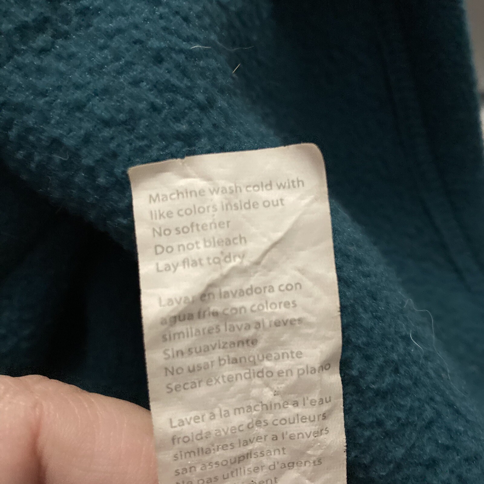 Fabletics Size 2X Half Zip Cropped Sweatshirt Gre… - image 13