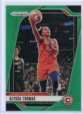 2024 Panini Prizm WNBA Green Prizm 44 Alyssa Thomas Connecticut Sun