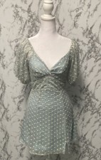 Hips Women's Green Dress Size S