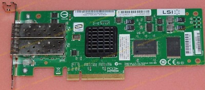 Logic LSI7204EP-LC L3-01120 PCI-E 4GB/s Fiber Channel Dual Port LF LSI