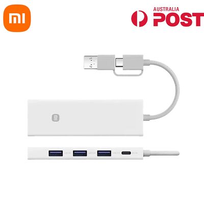 XIAOMI 4in1 Data Cable Converter Adapter USB-A USB Type-C To USB-C HDMI Ethernet