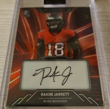 Wild Card Rakim Jarrett 5/6 Auto  Tampa Color Match