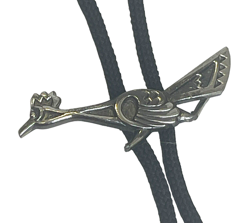 Vintage Bird Roadrunner Bolo Neck Tie