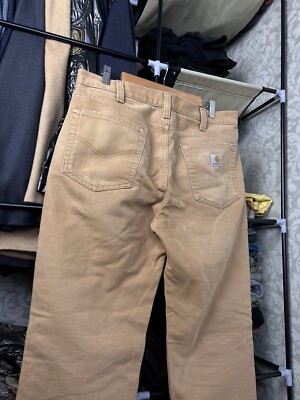 Vintage Carhartt Relaxed Fit Work Pants 34x32 Mens Made Mexico | eBay