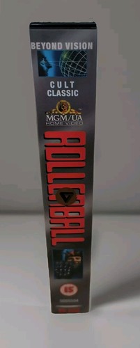 Sealed VHS Rollerball 1975 PAL UK Cassette MGM 1996 Edition. New - James Caan - Picture 11 of 11