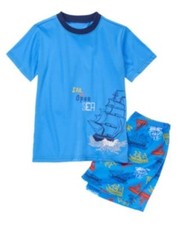 GYMBOREE SLEEPWEAR SHIP EXPLORER 2-PC PAJAMAS GYMMIES 12 18 24 2 4 5 6 NWT