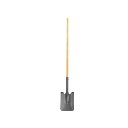 New 47" Wood Handle Square Point Shovel Professional Garden Tool Durable