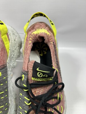 NIKE Space Hippie 04 Lemon Venom Pink gray CD3476-700 Knit Stretch
