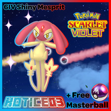 ✨Shiny Mesprit 6IV✨ Pokemon Scarlet & Violet 🚀Fast🚀