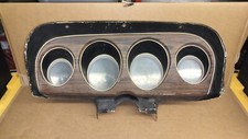1969 Mustang Deluxe Woodgrain Instrument Cluster Mach 1 Grande