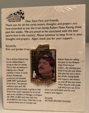 ERNIE IRVAN 1994 ACTION PACKED NASCAR 24KT GOLD PLATED PIN BRAND NEW!!!!!!