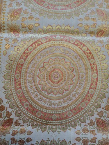 Runner da tavolo Banarsi Designs dipinto a mano design mandala deluxe 16"x120" - Foto 5 di 10