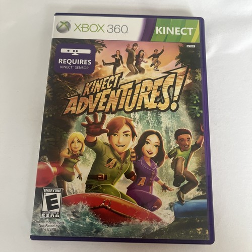 Kinect Adventures (Microsoft Xbox 360, 2010) CIB Great Condition Ships Fast