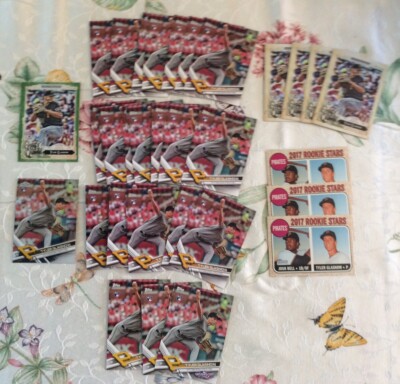 2017 TOPPS BASEBALL # 349 TYLER GLASNOW RC LOT (20) & (10) ASSORTED RC & 2 FREE