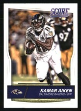 Kamar Aiken 2016 Score #26 FOOTBALL Card