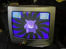 Vintage 2001 Silver RCA 13" Retro Gaming CRT TV - E13320 - TESTED