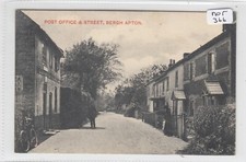 BERGH APTON Norfolk The Post Office with possibly the Postman / Houses