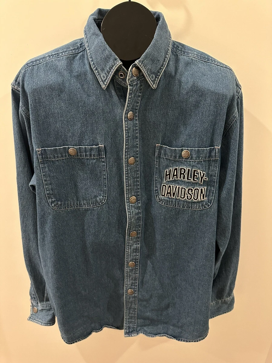 Harley davidson deals jean shirt