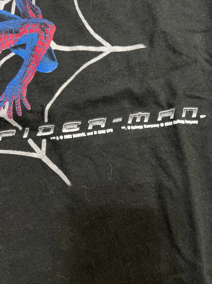 Camiseta Vintage 2002 Homem-Aranha Pop Tarts Filme Marvel Anos 90 Juventude Média - Imagem 4 de 4