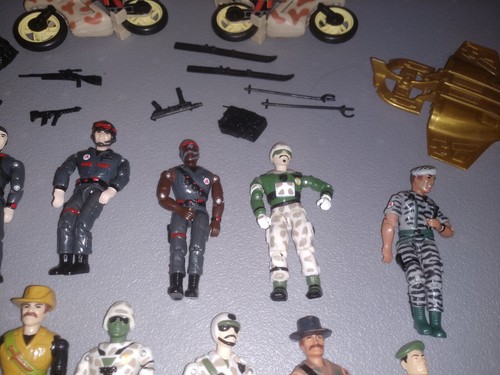 Lanard Corps Special Forces Action Figures Weapons Boat Vintage Lot GI Joe? - Picture 4 of 9