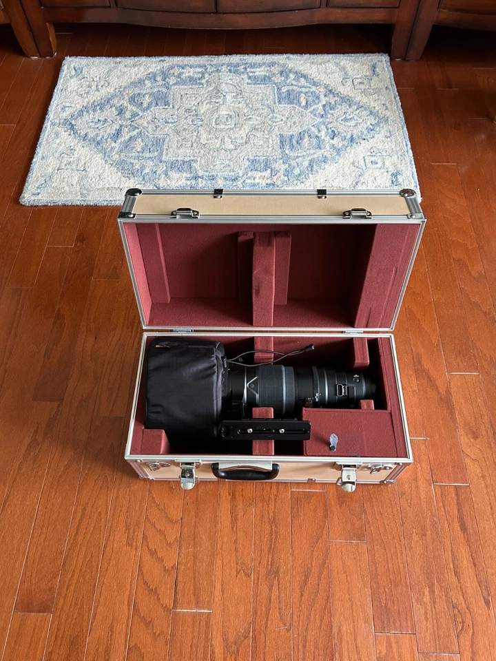 Lente AF-S Nikkor 600 mm 1:4G ED Prime Foto 3 de 4