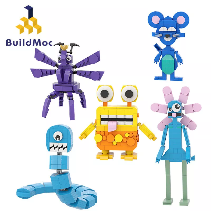 9PCS Garden Of Banban Brick Banban Building Block Garten Of BanBan Toys Set Garden  Ban Ban Figure Toy Doll Banban 2 3 4 Figurine on OnBuy