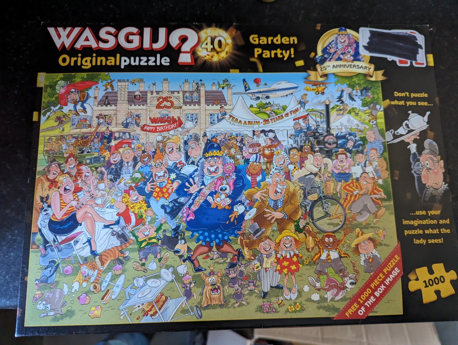 Job lot 8 X 1000 Wasgij jigsaw puzzles All Complete Read