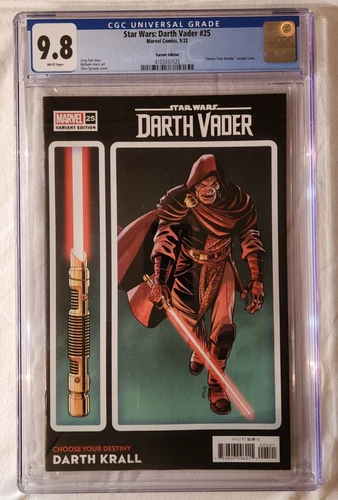 Star Wars: Darth Vader #25 (2022) Choose Your Destiny Darth Krall - CGC 9.8