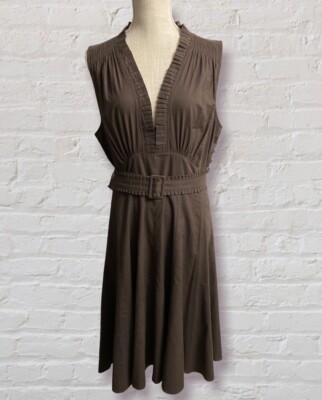 scanlan theodore brown dress Scanlan Theodore Cargo Dress