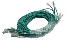 10 PACK CAT6a RJ45 7Ft Ethernet Network Patch Cable 10G Copper Wire LOT