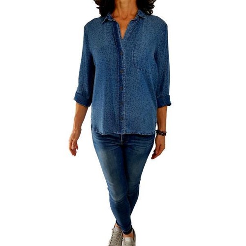 BELLA DAHL S Anthropologie tencel denim 