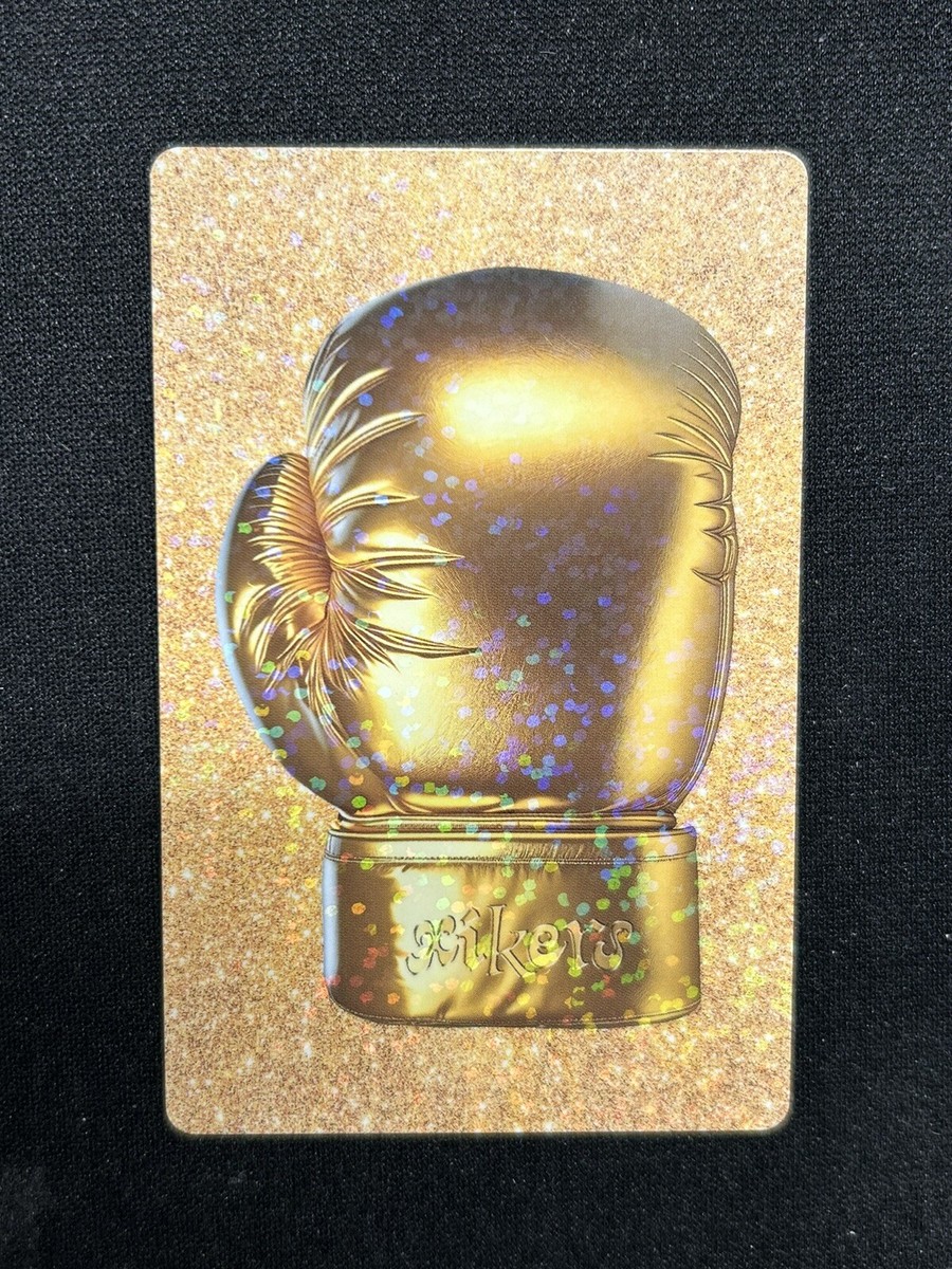 XIKERS HUNTER HOUSE OF TRICKY WATCH OUT PHOTOCARD GOLD TARGET