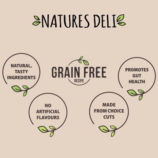 Natures Deli Grain Free Soft Baked Duck With Potato Dog Treat 100g Case of 12