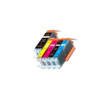 5 Pack Ink Cartridges  smart chip for Canon PGI-250XL CLI-251XL MG5420 MG5400