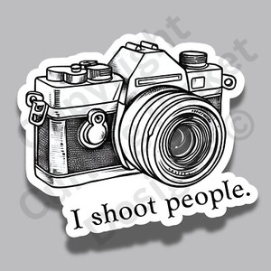 Wall Stickers Vinyl Decal Camera Photographer Photo Art Photography Un - Foto 2