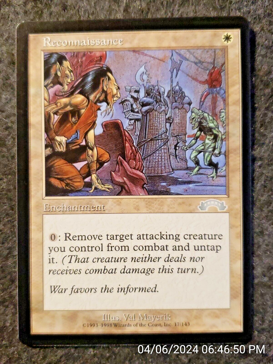 非売品　ポスター　マジック・ザ・ギャザリング　エクソダス　MTG　EXODUS Reconnaissance | NM | Exodus | English | MTG Magic The Gathering
