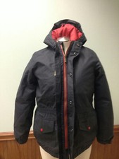 Kids' Barbour Keaton Jacket 249 XXL 14/15 Navy Blue coat polymide cotton swag