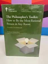 Philosopher's Toolkit: How to Be the Most Rational Great Courses Book + DVD NEW