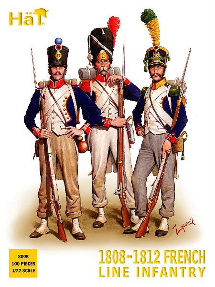 HäT 8095 1/72 French Infantry Figure Kit - New
