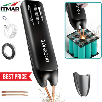 Tragbares Punktlötkolben für 18650 Lithium Akku Lötset Nickel Pro