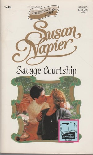 Savage Courtship (Harlequin Presents Plus, No 1744) by Susan Napier, Good Book