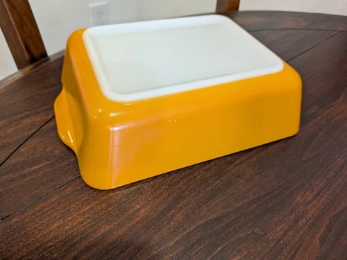 Vintage Vtg Pyrex 503 Orange 1.5 QT Refrigerator Dish Fridgie, No lid