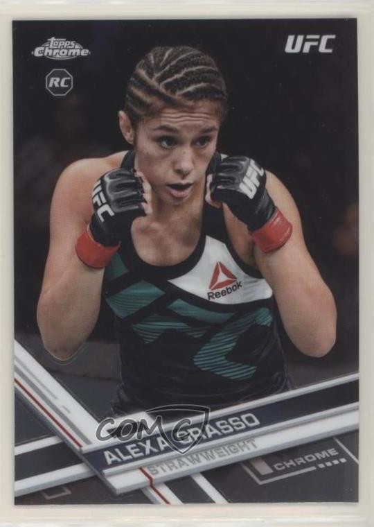 2017 Topps Chrome UFC Alexa Grasso #85 3b3