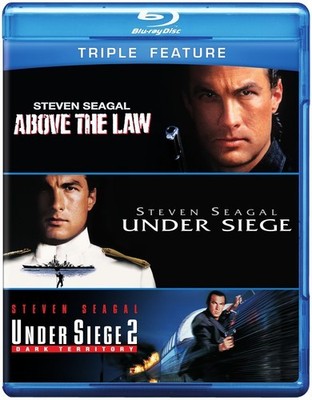 Steven Seagal - Above the Law / Under Siege / Under Siege 2: Dark Territory [New