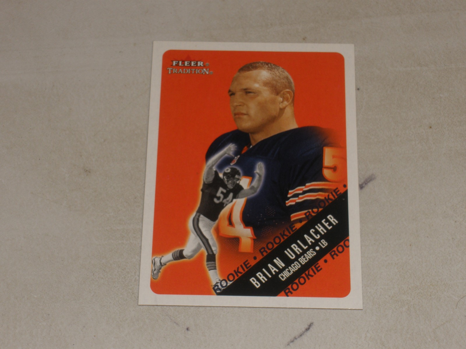 Brian Urlacher Fleer #309 Base