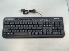 Microsoft Desktop 600 Wired Keyboard Model 1576 Free Shipping